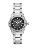 Tag Heuer Aquaracer Professional 200 Automatic Black Dial Silver Steel Strap Watch for Men - WBP2410.BA0622 Buy Now By Tag Heuer