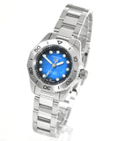 Tag Heuer Aquaracer Professional 200 Automatic Diamond Blue Dial Silver Steel Strap Watch for Women - WBP2411.BA0622 Buy Now By Tag Heuer