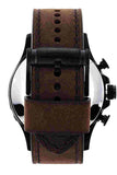 Fossil Nate Chronograph Brown Dial Brown Leather Strap Watch for Men - JR1487 Buy Now By Fossil