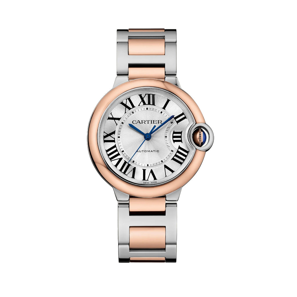 Cartier Ballon Bleu de Cartier Silver Dial Two Tone Steel Strap Watch for Women - W2BB0032 Buy Now By Cartier