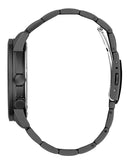 Guess Track Black Dial Black Steel Strap Watch for Men - GW0426G3 Buy Now By Guess