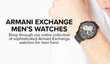 Armani Exchange Cayde Chronograph Black Dial Black Steel Strap Watch for Men - AX2748 Buy Now By Armani Exchange