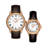 Tissot T Classic Carson White Dial Brown Leather Strap Watch For Men - T085.410.36.013.00 Buy Now By Tissot