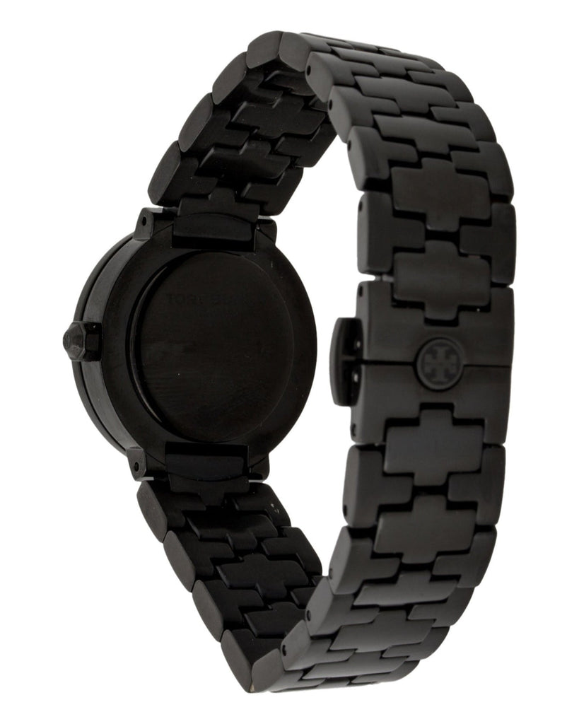 Tory Burch Reva Black Dial Black Steel Strap Watch for Women - TBW4038 Buy Now By Tory Burch