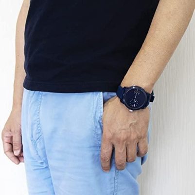 Tommy Hilfiger Denim Blue Dial Blue Rubber Strap Watch for Men - 1791556 Buy Now By Tommy Hilfiger