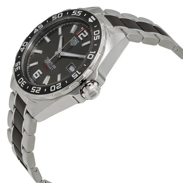 Tag Heuer Formula 1 Calibre 5 Anthracite Dial Two Tone Steel Strap Watch for Men - WAZ2011.BA0843 Buy Now By Tag Heuer