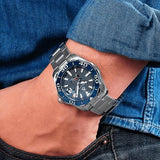 Tag Heuer Aquaracer Calibre 5 Blue Dial Silver Steel Strap Watch for Men - WAY211C.BA0928 Buy Now By Tag Heuer