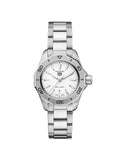 Tag Heuer Aquaracer Professional 200 Quartz Mother of Pearl Dial Silver Steel Strap Watch for Women - WBP1418.BA0622 Buy Now By Tag Heuer