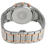 Emporio Armani Renato Chronograph Blue Dial Two Tone Steel Strap Watch For Men - AR80025 Buy Now By Emporio Armani