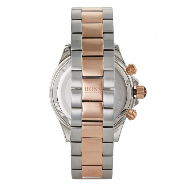 Hugo Boss Ikon Grey Dial Two Tone Steel Strap Watch for Men - 1513339 Buy Now By Hugo Boss