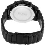 Hugo Boss Chronograph Black Dial Black Steel Strap Watch for Men - 1513180 Buy Now By Hugo Boss