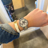 Michael Kors Parker Quartz Silver Dial Silver Steel Strap Watch For Women - MK6658 Buy Now By Michael Kors