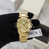 Michael Kors Raquel Analog Gold Dial Gold Steel Strap Watch For Women - MK4690 Buy Now By Michael Kors