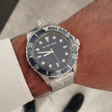 Michael Kors Everest Quartz Blue Dial Silver Mesh Bracelet Watch For Men - MK9082 Buy Now By Michael Kors