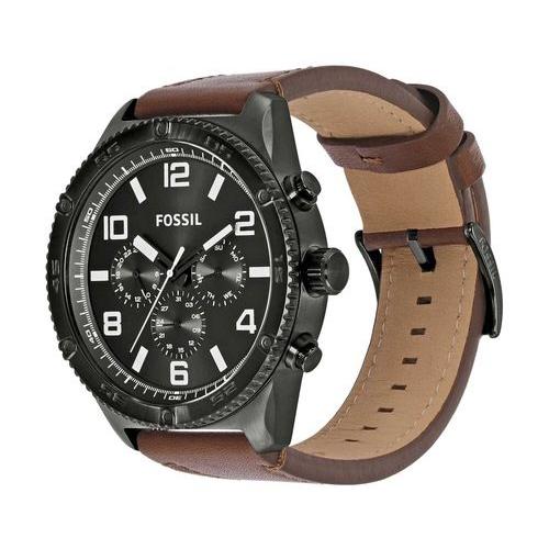 Fossil Brox Multifunction Grey Dial Brown Leather Strap Watch for Men - BQ2800 Buy Now By Fossil