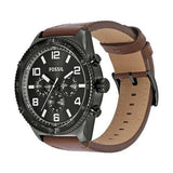 Fossil Brox Multifunction Grey Dial Brown Leather Strap Watch for Men - BQ2800 Buy Now By Fossil