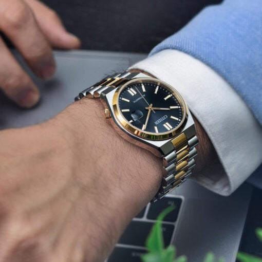 Citizen Tsuyosa Automatic Grey Dial Two Tone Steel Strap Watch For Men - NJ0154-80H Buy Now By Citizen