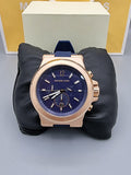 Michael Kors Dylan Blue Dial Blue Rubber Strap Watch for Men - MK8295 Buy Now By Michael Kors