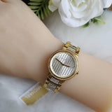 Michael Kors Gabbi Crystals Gold Dial Gold Steel Strap Watch For Women - MK3985 Buy Now By Michael Kors
