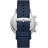 Emporio Armani Luigi Chronograph Blue Dial Blue Leather Strap Watch For Men - AR11451 Buy Now By Emporio Armani