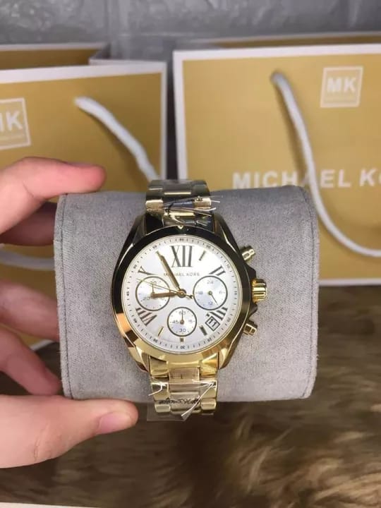 Michael Kors Lexington Quartz Gold Dial Gold Steel Strap Watch For Women - MK6267 Buy Now By Michael Kors