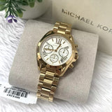 Michael Kors Lexington Quartz Gold Dial Gold Steel Strap Watch For Women - MK6267 Buy Now By Michael Kors