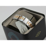 Fossil Tailor White Dial Two Tone Steel Strap Watch for Women - ES4396 Buy Now By Fossil