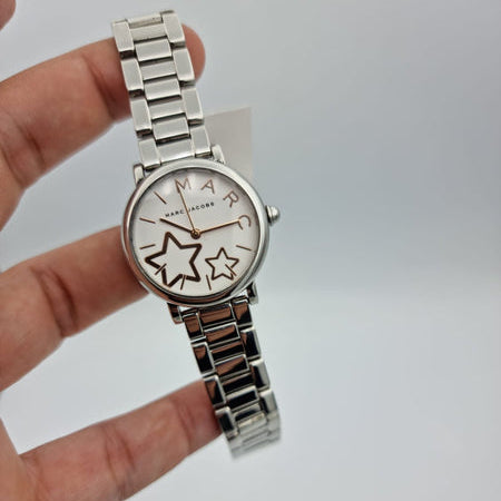 Marc Jacobs Classic White Dial Silver Steel Strap Watch for Women - MJ3591 Buy Now By Marc Jacobs