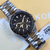 Michael Kors Layton Chronograph Black Dial Two Tone Steel Strap Watch For Men - MK8784 Buy Now By Michael Kors