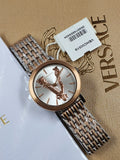 Versace Virtus Quartz White Dial Two Tone Steel Strap Watch for Women - VEHC00719 Buy Now By Versace