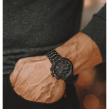 Hugo Boss One Chronograph Black Dial Black Steel Strap Watch For Men - 1514001 Buy Now By Hugo Boss