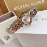 Michael Kors Darci White Dial Two Tone Steel Strap Watch for Women - MK3323 Buy Now By Michael Kors