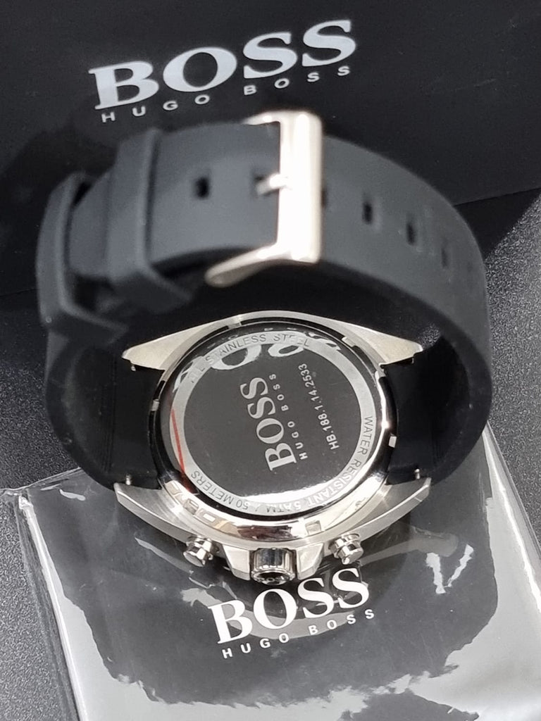 Hugo Boss Driver Black Dial Black Leather Strap Watch for Men - 1512879 Buy Now By Hugo Boss