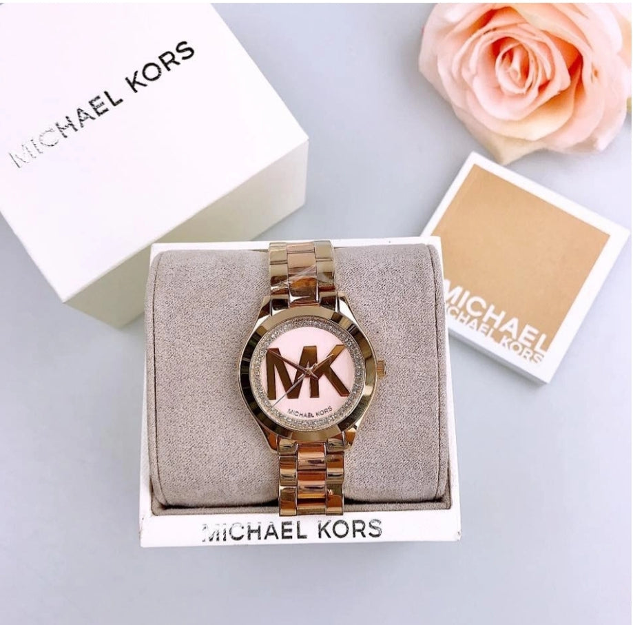 Michael Kors Parker Gold Dial Two Tone Steel Strap Watch for Women - MK6314 Buy Now By Michael Kors