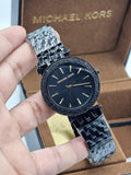 Michael Kors Darci Black Dial Black Steel Strap Watch for Women - MK3337 Buy Now By Michael Kors