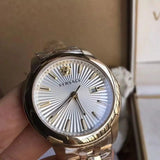 Versace V-Urban Quartz Silver Dial Two Tone Steel Strap Watch for Men - VELQ00519 Buy Now By Versace