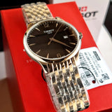 Tissot T Classic Tradition Chronograph Black Dial Silver Steel Strap Watch For Men - T063.617.11.057.00 Buy Now By Tissot