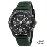 Breitling Endurance Pro Black Dial Green Rubber Strap Watch for Men - X82310D31B1S1 Buy Now By Breitling