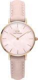 Daniel Wellington Petite Rouge Pink Dial Pink Leather Strap Watch For Women - DW00100511 Buy Now By Daniel Wellington
