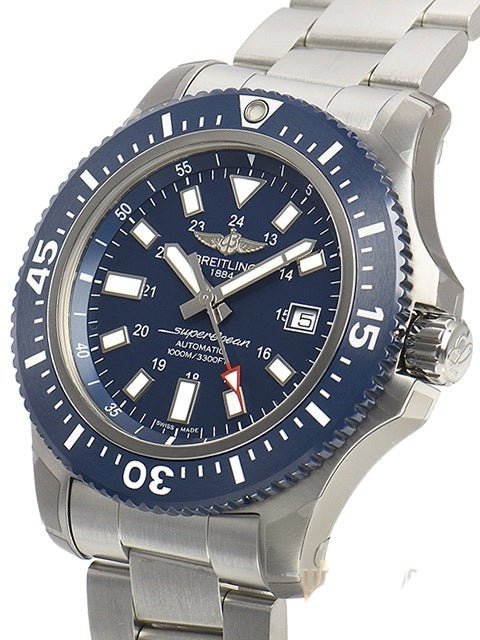 Breitling Superocean II Special Mariner Blue Ceramic Bezel 44mm Mens Watch - Y1739316/C959 Buy Now By Breitling
