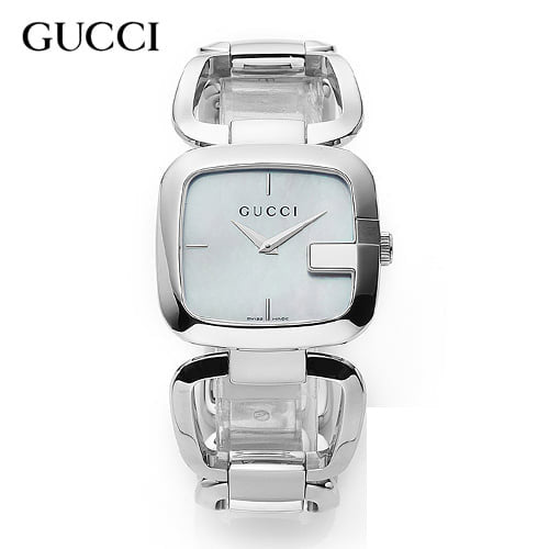 Gucci G-Class Mother of Pearl Dial Silver Steel Strap Watch For Women - YA125404 Buy Now By Gucci
