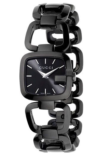 Gucci G Ladies Quartz 125 G Series Black Dial Bracelet Watch For Women - YA125504 Buy Now By Gucci