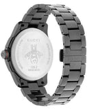 Gucci G-Timeless Chronograph Black Dial Black Steel Strap Watch For Men - YA126268 Buy Now By Gucci