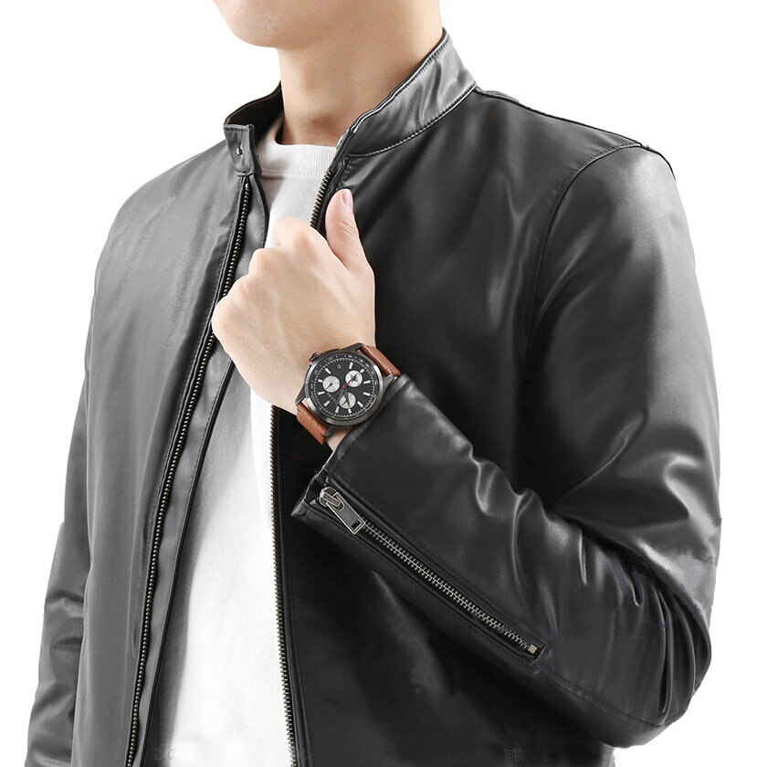 Gucci G-Timeless Chronograph Black Dial Brown Leather Strap Watch For Men - YA126271 Buy Now By Gucci