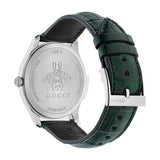 Gucci G-Timeless Black Dial Green Leather Strap Unisex Watch - YA126326 Buy Now By Gucci