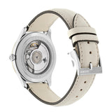Gucci G Timeless Automatic Silver Dial Beige Leather Strap Watch For Men - YA126348 Buy Now By Gucci