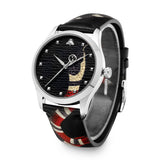 Gucci Le Marche Des Merveilles Black Dial Black Leather Strap Unisex Watch - YA1264007 Buy Now By Gucci