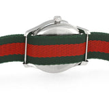 Gucci Le Marche des Merveilles Red & Green Dial Red & Green Nylon Strap Unisex Watch - YA1264060 Buy Now By Gucci