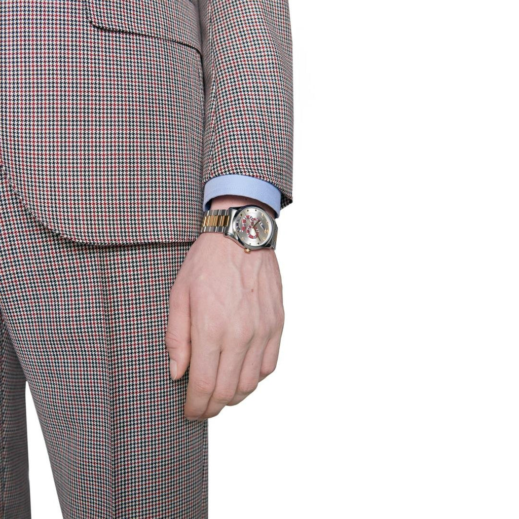 Gucci G Timeless Quartz Silver Dial Silver Steel Strap Watch For Women - YA1264075 Buy Now By Gucci