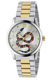 Gucci G Timeless Quartz Stainless Steel Silver Dial 27mm Watch For Women - YA126591 Buy Now By Gucci